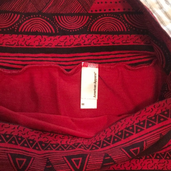 American Apparel stretch mini skirt - Picture 2 of 3